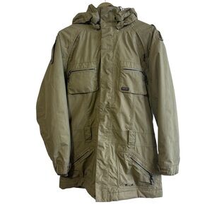 Oakley Size Medium Baggy Fit Green Snowboarding Jacket Travel Winter Snow Sports